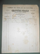 ancienne facture Châteauroux