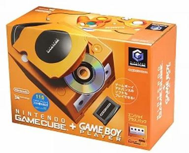 Game cube orange enjoy pack - game,