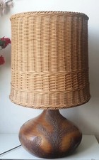 lampe gres sesame vallauris Vintage ceramique no la borne puisaye capron leduc