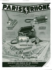 Publicité ancienne aspirateur