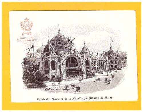 Publicité chocolat lombart - "chocolat, lombart"