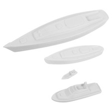 4 Pcs Figurines De Bateaux En