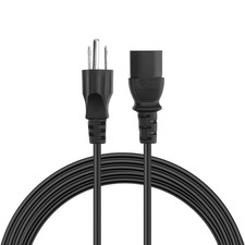 UL 6ft AC Power Cord Cable For
