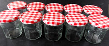 LOT de 10 POTS de CONFITURE "