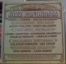 VARIOUS ARTISTS JAZZ PANORAMA DOUBLE FRENCH LP CLUB FRANCAIS DU DISQUE 1983