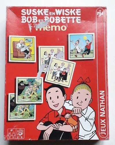 Jeu memo bob bobette - jeu,