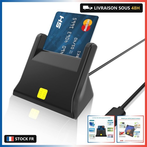 Lecteur carte identité - lecteur,