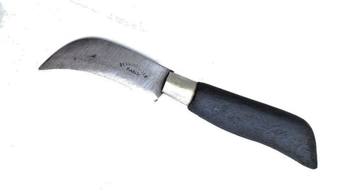 Outil ancien couteau a - outil, cuir