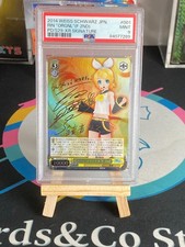 Rin Signed Foil XR PD/S29-001X - Hatsune Miku - Project Diva - PSA 9 - JPN