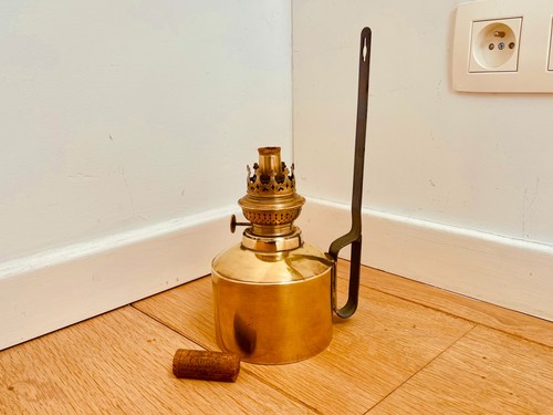 Ancienne lampe pétrole en - ancienne,