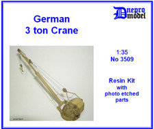 German 3 ton Crane 1/35 scale