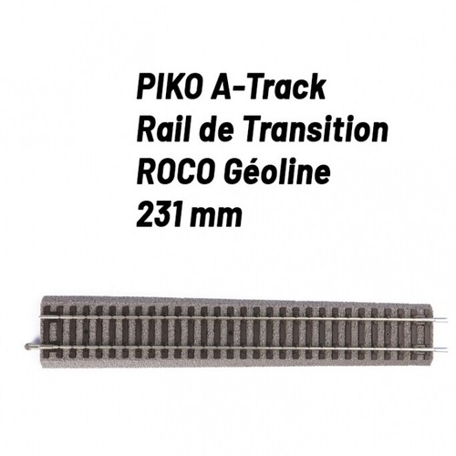 Rail transition droit 231 - rail,