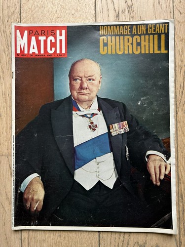 Revue paris match 825 du - revue,