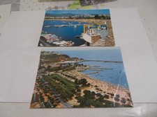 SAN FELIU DE GUIXOLS 2 CARTES DIFFERENTES ESPANA ESPAGNE  VUES COLORISER TIMBRER