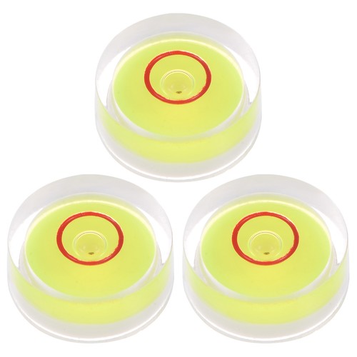3pcs ronde bulle niveau - ronde, 15x6mm