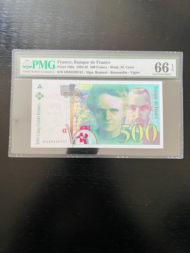 Banknote france 1994 500 - banknote,