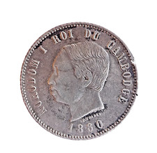 CAMBODGE 4 francs 1860