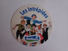 sticker publicitaire Les Intrépides yaourts Chambourcy