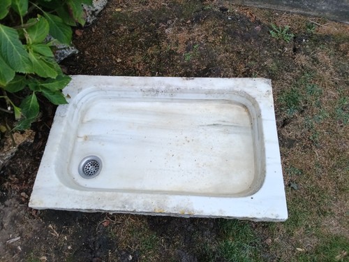 Lavabo rectangulaire ancien - , en