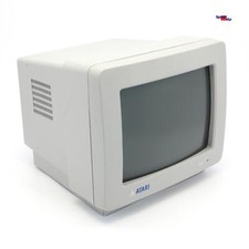 MONITEUR 30.48CM 12" ATARI SM124 CRT RÉTRO MONOCHROME TESTÉ AVEC ATARI 520ST OL