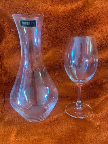 Riedel vivant decanter glass - riedel,