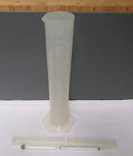 Eprouvette à pied VITLAB 1000 + alcoomètre