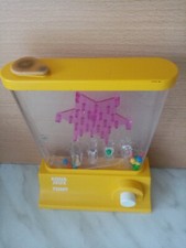 VINTAGE JEU D'EAU TOMY WATER GAME STARBALL ETOILE ROSE A BILLES COULEUR 1980