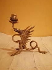 bougeoir laiton forme dragon