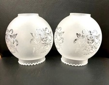 GLOBES ABAT-JOUR EN VERRE