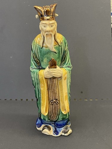 Statuette chine grès - chine,