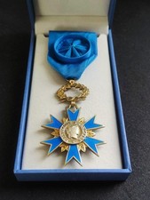 SUPERBE OFFICIER MÉDAILLE ORDRE NATIONAL DU MÉRITE VERMEIL EN ÉCRIN ORDONNANCE