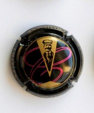 ANCIENNE PLAQUE DE MUSELET, CAPSULE DE CHAMPAGNE - CHARLES COLLIN NOIR VIOLET (3