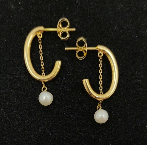 Boucles oreilles 18k 750 - or,