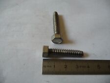 VIS A TOLE TETE HEXAGONALE M 6 X 32 INOX A2 sachet 10 pièces