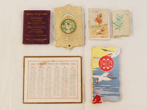 Lot petits calendriers - lot,