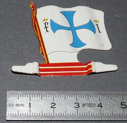 Plaque metal drapeau biscuits - plaque,