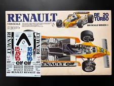 TAMIYA 1/12 RENAULT RE20TURBO avec NEW DECALS Item12033 F1 from Japan