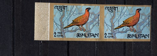 Paire bhoutan 1968 tragopan - paire,