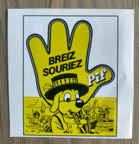 Autocollant stickers neuf pif - autocollant,