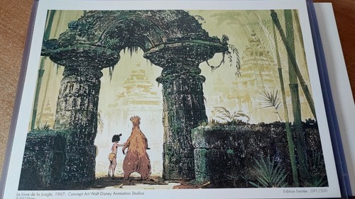 Lithographie disney - lithographie,