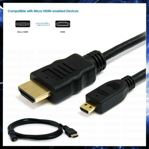 Câble micro hdmi mâle - câble,