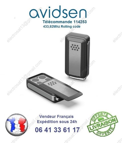 Télécommande avidsen 114253 - avidsen,