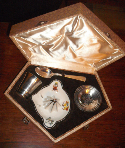 Ancien coffret naissance - ancien,