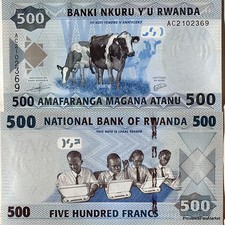 RWANDA RUANDA BILLET NEUF 500