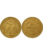 France génie francs - francs, or