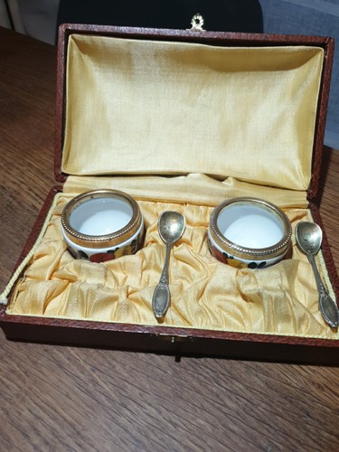 Ancien coffret salerons - coffret, de