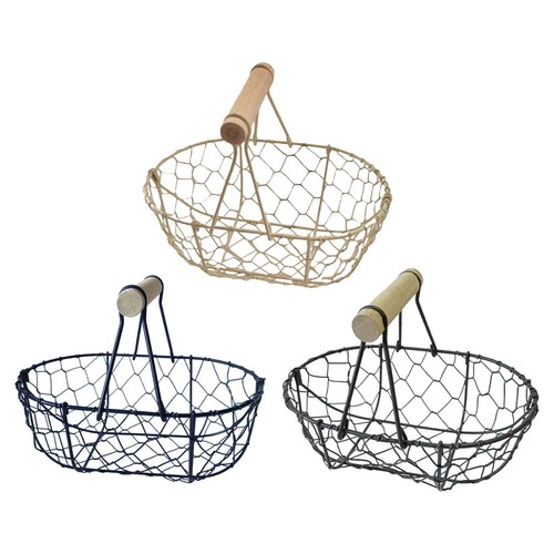 Panier métal pour œufs - pour,