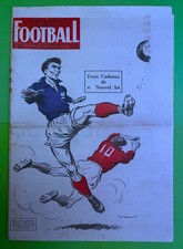 FRANCE FOOTBALL n°615 LES EVENEMENTS DE L’ANNEE 1957 AVEC KOPA DI STEFANO PUSKAS