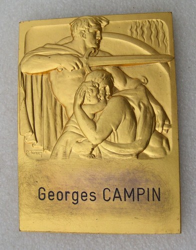 Medaille art deco par turin - par,