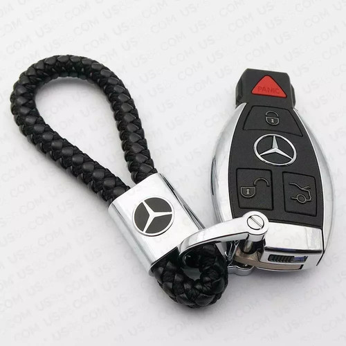 Mercedes porte clé neuf - mercedes, cuir